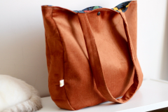 Zigzagdikis Kiremit Fitilli Kadife Çanta