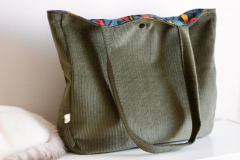 Zigzagdikiş Yeşil Fitilli Çanta