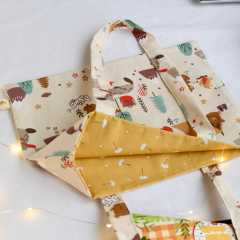 Zigzagdikis Kamptaki Ayıcık Desen Mini Çanta