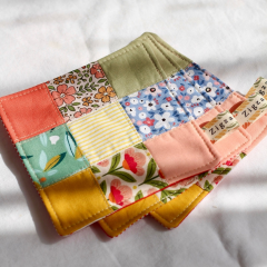 Zigzagdikis Patchwork / Kırkyama Bardak Altlığı Seti -2