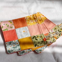 Zigzagdikis Patchwork/ Kırkyama Bardak Altlığı Set -3