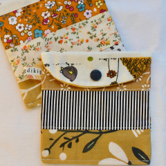 Zigzagdikis Patchwork/ Kırkyama 2li Mini Cüzdan-1